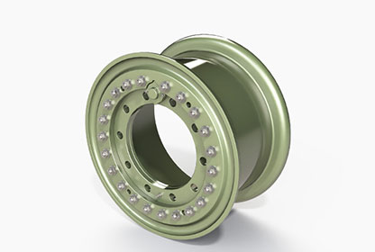military wheel